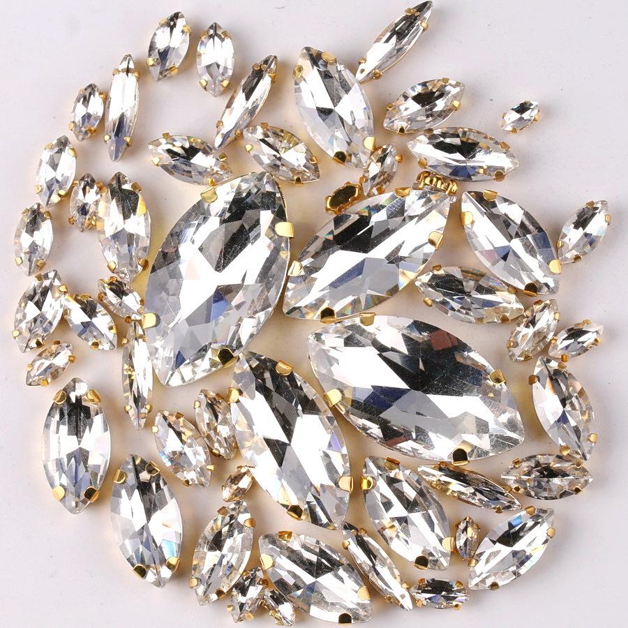 Смешанные кристаллы, стекло, пришитые вручную бриллианты, каплевидные, овальные, конский глаз, одинарный коготь, дрель, хрустальная пряжка, сделай сам, ювелирные аксессуары, стразы, пришивные бусины