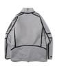 Welter Experiment Wol025_3Layer Seamsealing Stand Shell Jacket_Gray White