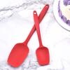 6Pcs/Set Baking Food Scraper Six-piece Set Non-stick Food Grade Silicone Spatula Tool for Baking BBQ Cooking Mixing Scraping Multifunctional