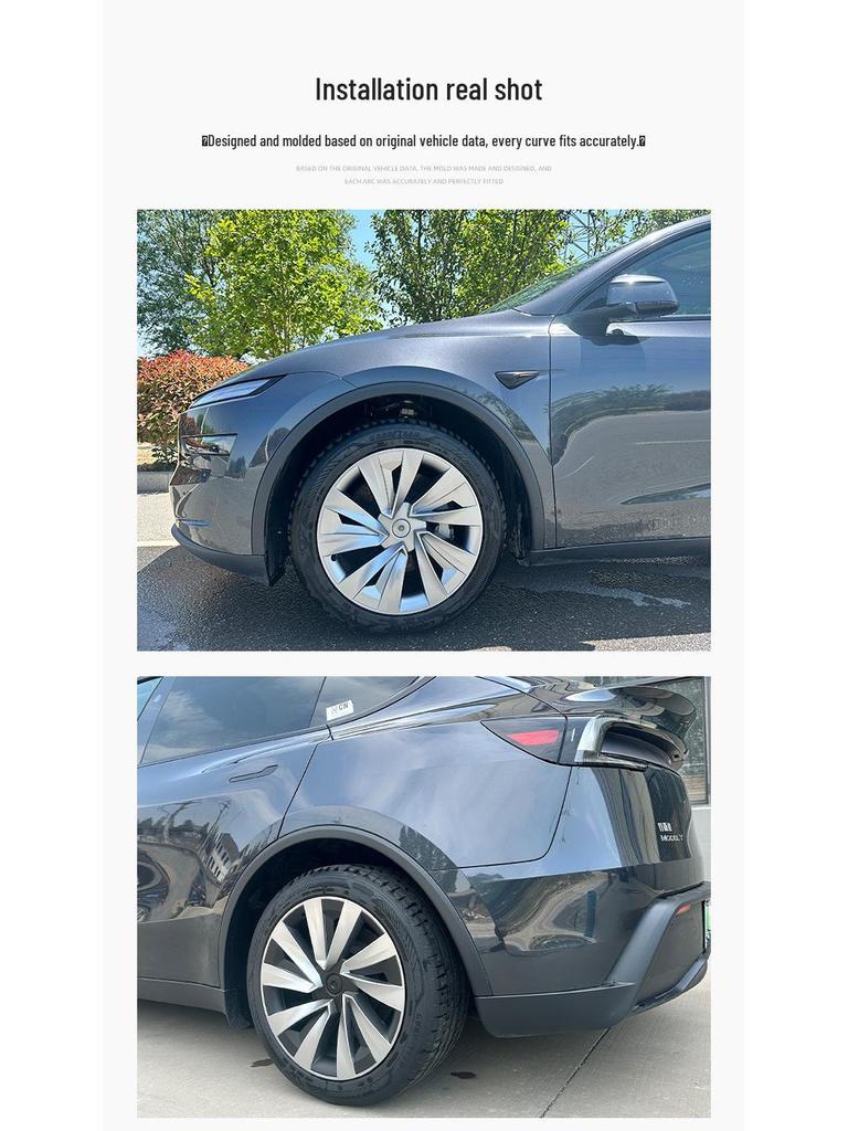 Защитные чехлы на диски для Tesla Model Y, 25 шт., Полная обертка 19 дюймов, Обновленная версия