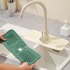 Fast Drying Faucet Mat Silicone Draining Mat New Kitchen Sink Splash Guard