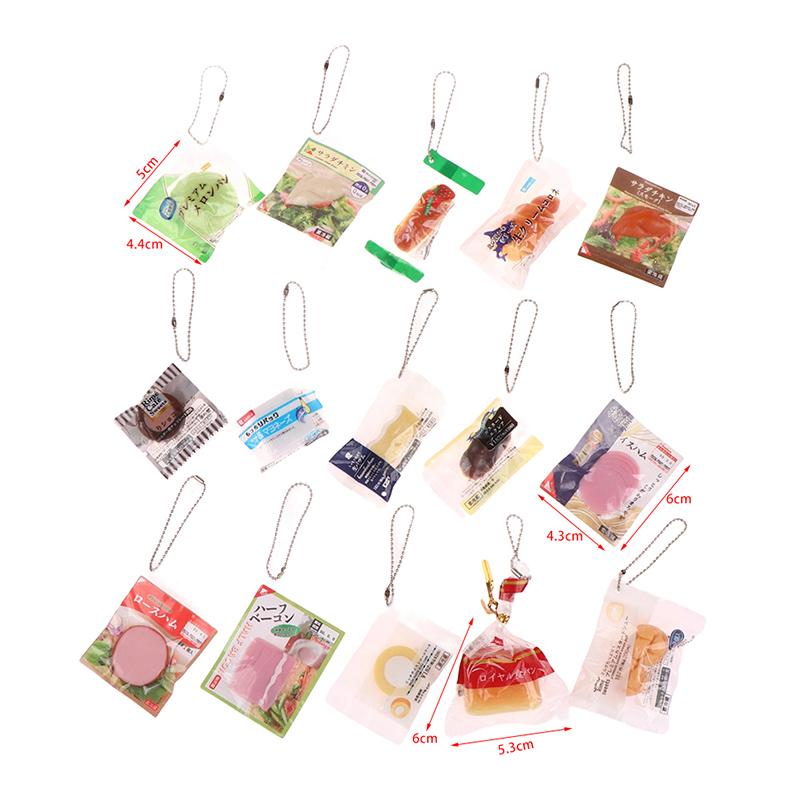 1 шт. кукольный домик имитация еды игрушка кулон креативный рюкзак кулон случайная доставка