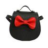 Candy Color Mini Girl Shoulder Bag With Butterfly Bow For Daily Use