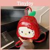 Sweet Adorable Red Design Mini Backpack For Kid Daily Use