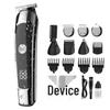 Multifunctional Electric Hair Clipper Set: Water-Washable, 6-in-1 Household Hair Salon Tool for Carving and Styling