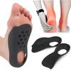 Unisex TPE Arch Support Breathable Orthotic Insoles for Flat & High Arches