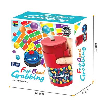 Игра Бинго по цветам, быстрая игра на захват бусин для двух игроков, со звонкими колокольчиками, забавные стратегические игры, идеально подходящие для детей и взрослых