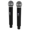 Wireless VHF Microphone, Professional Handheld USB Rechargeable for Karaoke