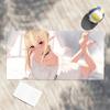 Аниме S-Shiranui Flare Girl Полотенце Душ Сауна Путешествие Спа Быстросохнущие Аксессуары для Тренажерного Зала Мягкие Большие Пляжные Полотенца