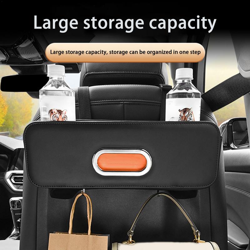 Ящик для хранения на спинке сиденья автомобиля Органайзер на заднем сиденье автомобиля Коробка для салфеток Многофункциональный подвесной подголовник Экономия места Органайзер для автомобиля