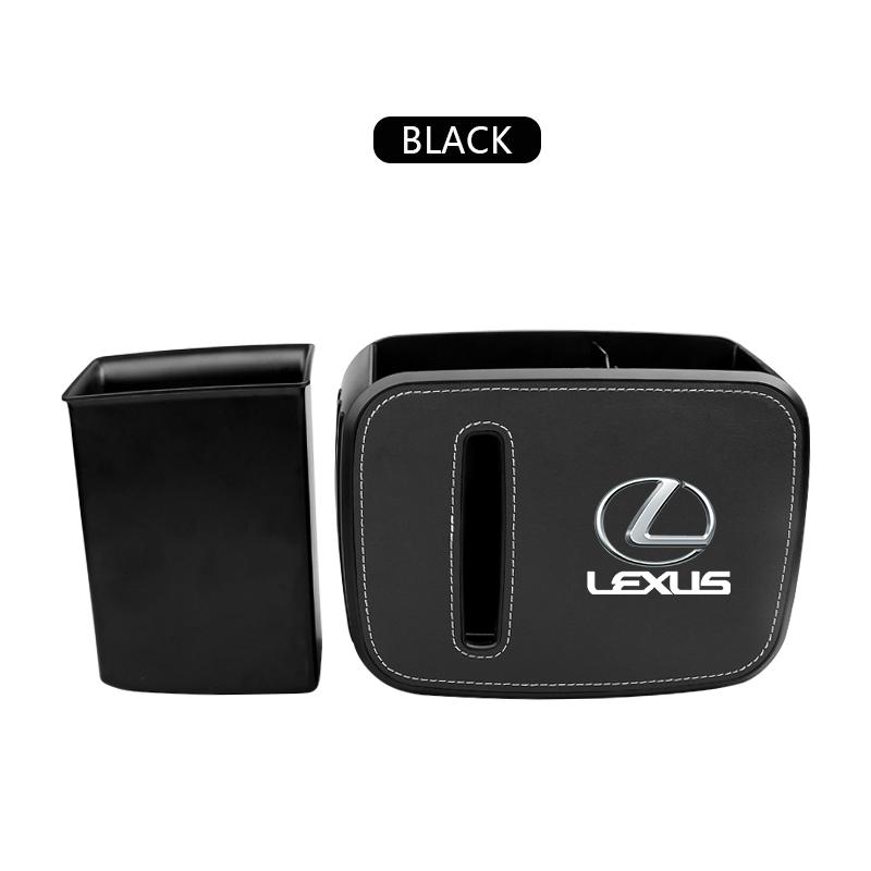 Interior Stickers Car Multi-Functional Tissue Box Water Cup Holder Storage Box For Lexus FSPORT LBX NX RX 350h 450h ES UX 300e G
