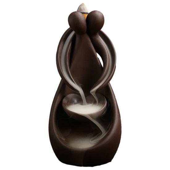 Декоративная поза для объятий, украшение прочного настольного орнамента, горелка с обратным потоком, домашний декор, горелка с обратным потоком