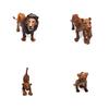 Animal Kingdom Pvc Lion Family Statues With Durable Material For Collectors Display Or Gift