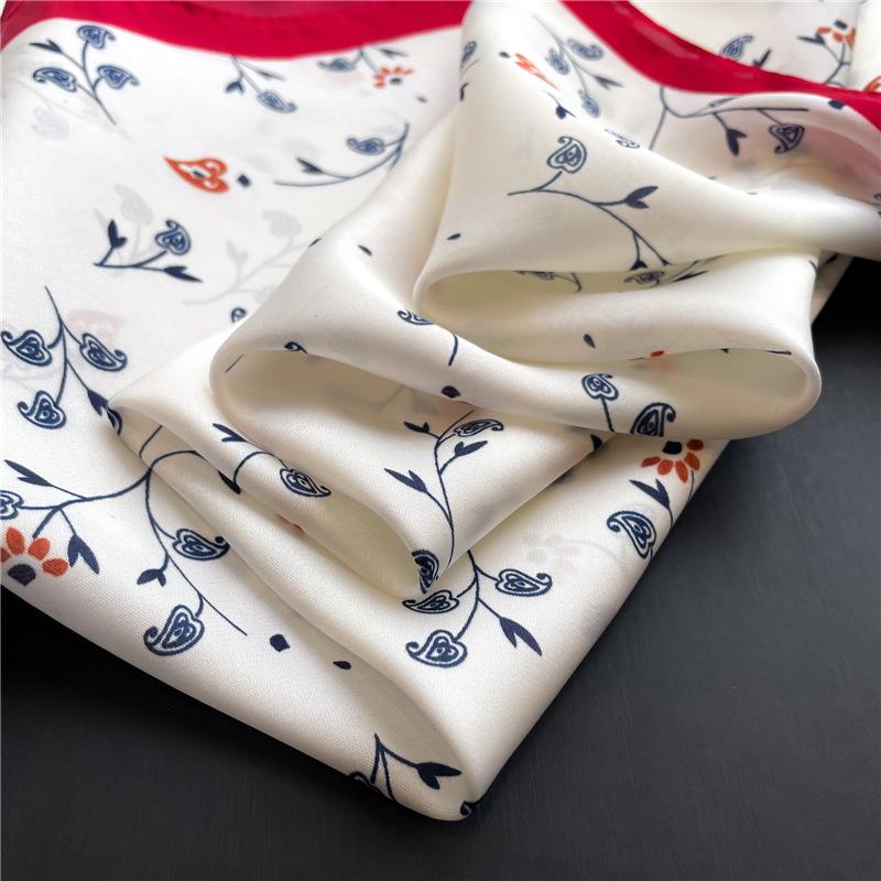 70 * 70 см новый шелковый маленький квадратный шарф для защиты шеи женщин профессиональный шарф универсальный шарф для волос шарф