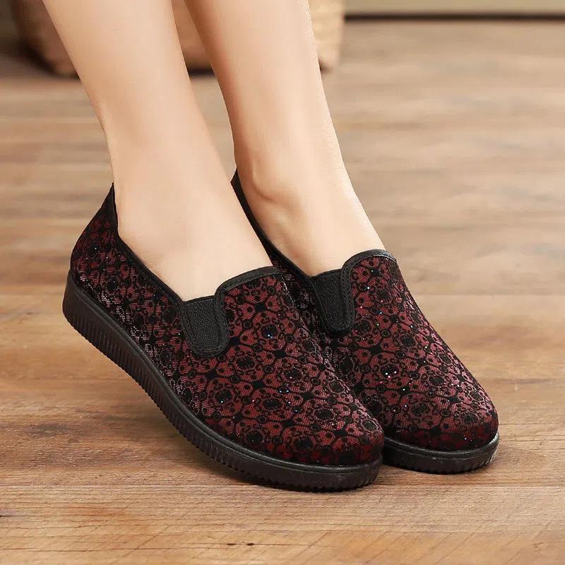 Cresfimix женские легкие нескользящие туфли в стиле ретро для традиционных танцев, женские повседневные черные уличные лоферы на плоской подошве, весна-лето, A1208