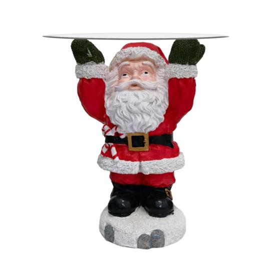 Рождественский поднос Санта-Клауса, мультяшная подставка для торта в виде снеговика, держатель для конфет, закусок и угощений с 3 ярусами, декоративный поднос для рождественской праздничной вечеринки