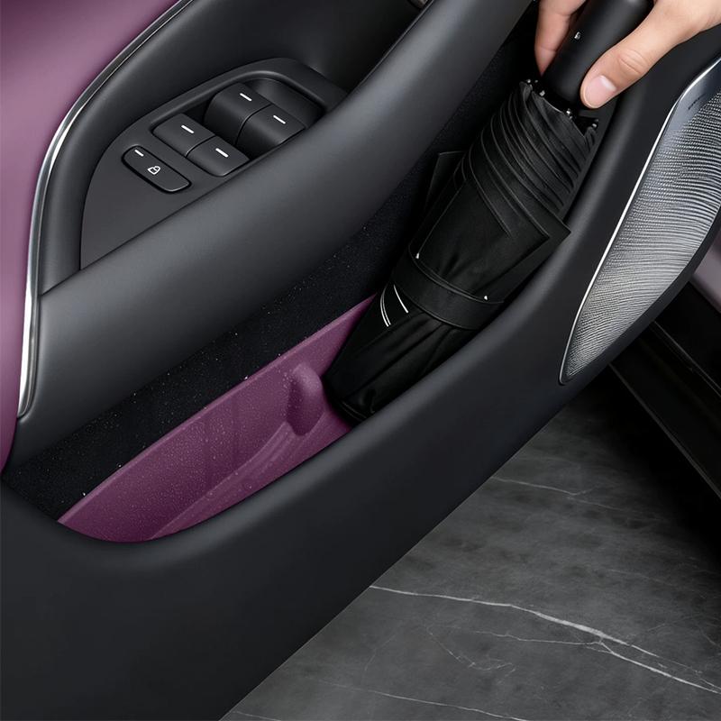 For Xiaomi SU7 2026 Door Side Storage Box Front Rear Door Storage Organizer Tray Travel Accessories