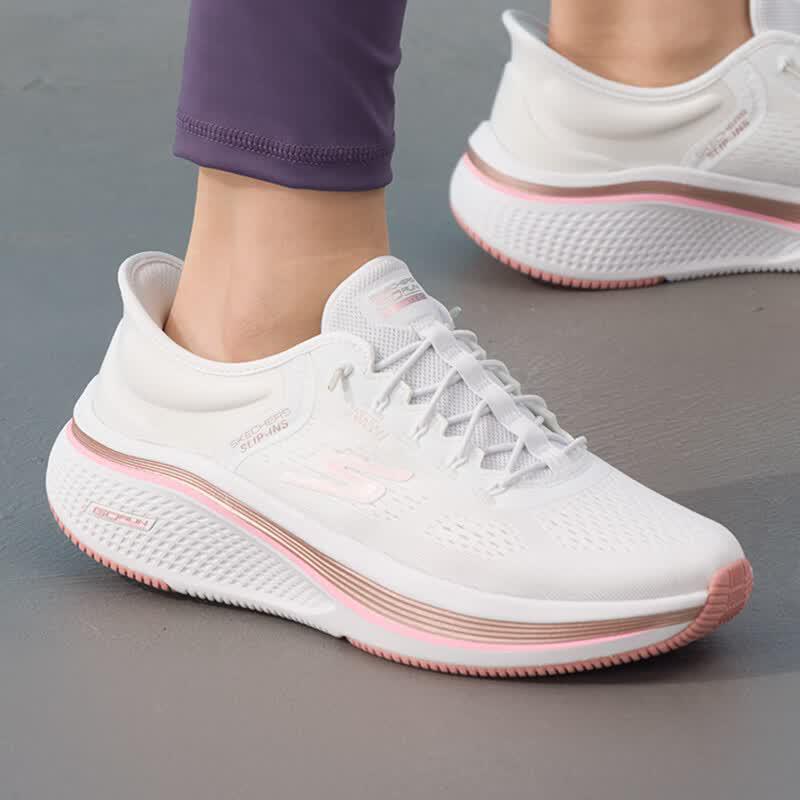 Skechers Женские шоссейные беговые кроссовки 129006-WPK