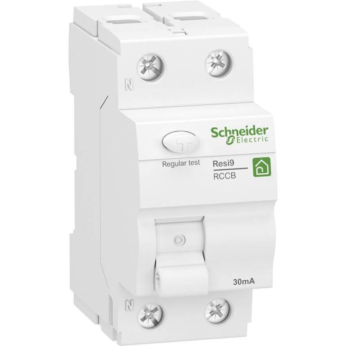 Schneider Electric R9R22440 Interrupteur Différentiel À Courant Résiduel A 40 A 0.03 A 400 V