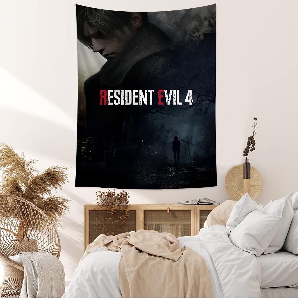 Canvas Painting Game RRESIDENT EVIL DIY Wall Tapestry for Living Room Home Dorm Decor Wall Art Decor