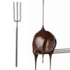 Вилка для макания шоколада из нержавеющей стали, инструмент для макания в шоколад неправильной формы, мед