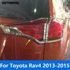 Для Toyota Rav4 Rav 4 2013 2014 2015 Хромированная Накладка на Задний Фонарь Защитная Накладка на Задний Фонарь Аксессуары Стайлинг Автомобиля