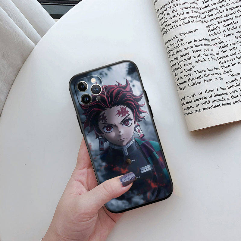 Чехол для телефона ED3 Anime Demon Slayer для Samsung A35 A25 A24 A15 A05S A05 M55 M35 M15 A06 A16 A02 A12 A13 A10 A20 A30 A22 A31 A32 A33 A41 A42 A50