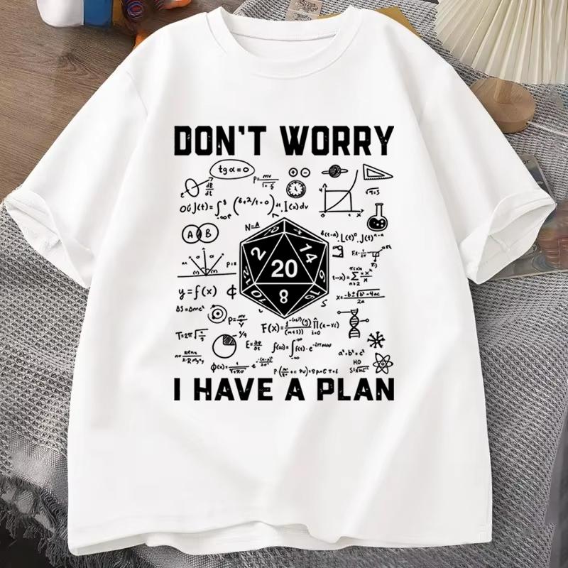 T Shirt For Unisex Funny Math Cat Printed T Shirts Top Harajuku Short Sleeve Tee Casual Unisexs Clothing Cat Design Male Tops Tees