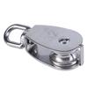 304 Stainless Steel Single Wheel Swivel Pulley Block Lifting Rope M32