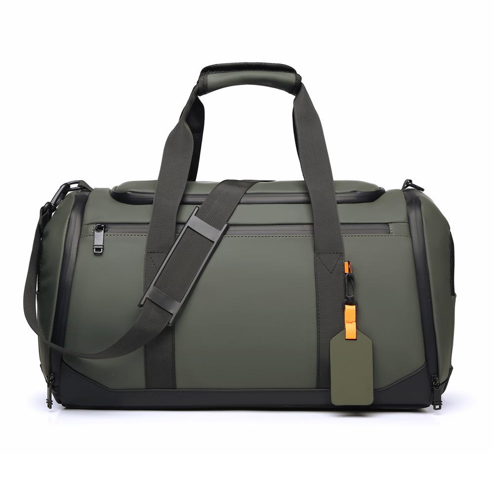 Men Large Capacity Luggage Bag for Business with Shoe Storage Lightweight Decompression Travel Bag