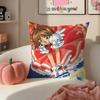 Магический Милый Японский Аниме Cardcaptor Sakura Наволочка Подушка Короткий Плюш Невидимая Молния Комната Диван Наволочка