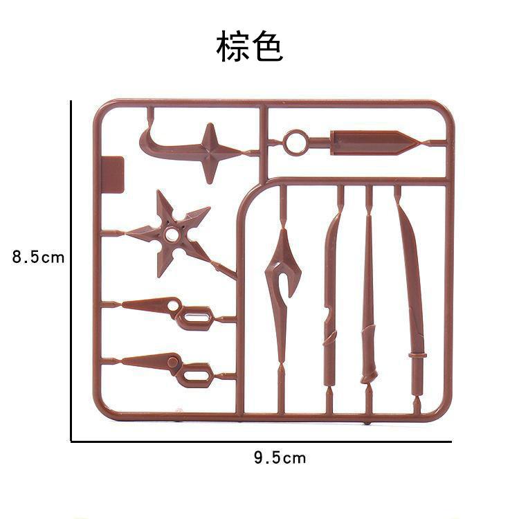 World War Ii Building Block Doll Military Toy Accessories Parachute Weapon Piece Equipment