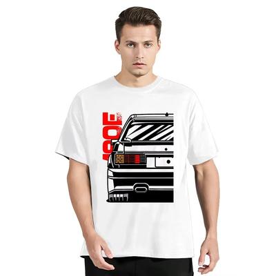Классические топы Hipster Fashion 190 E Classic T-Shirt Летняя винтажная мужская одежда Футболки Большие хлопковые футболки Фитнес-футболки