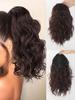 Ponytail Extension Synthetic Drawstring Ponytail For Women 14 Inch Short Wavy Fake Pony Tail Hair Piece For Daily Use