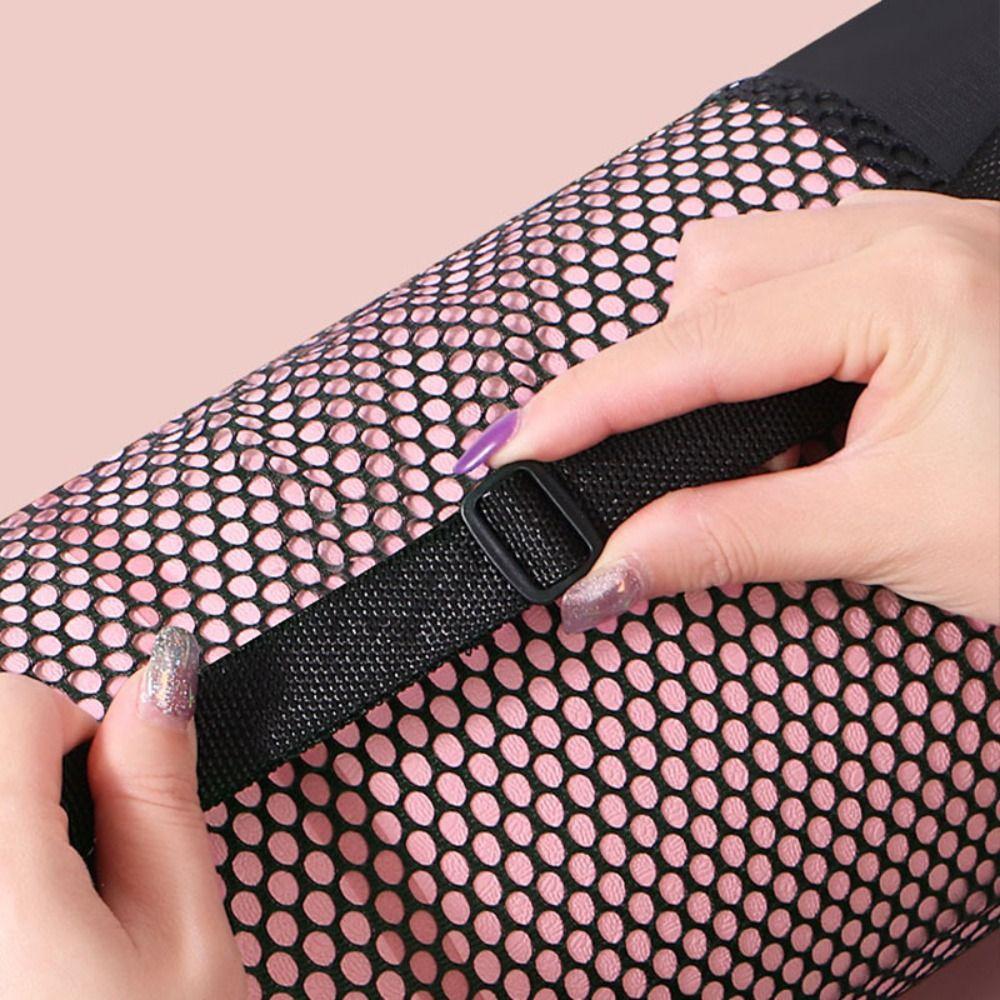 Convenience Yoga Mat Bag Adjustable Shoulder Straps Breathable Sports Bag Fitness