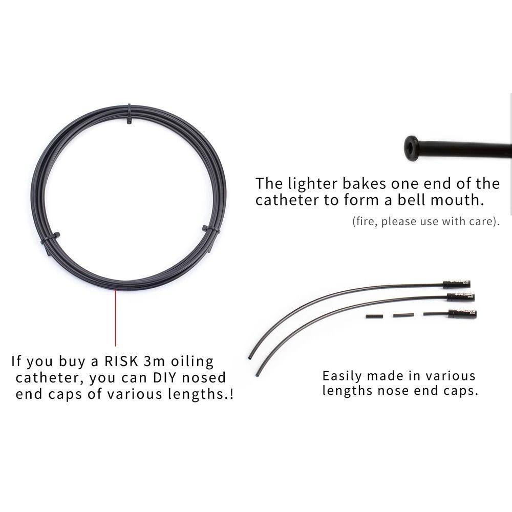 Brake Derailleur Luminous Dustproof Plug Shift Cable End Cap Brake Dust Cover Oiling Nosed End Cap