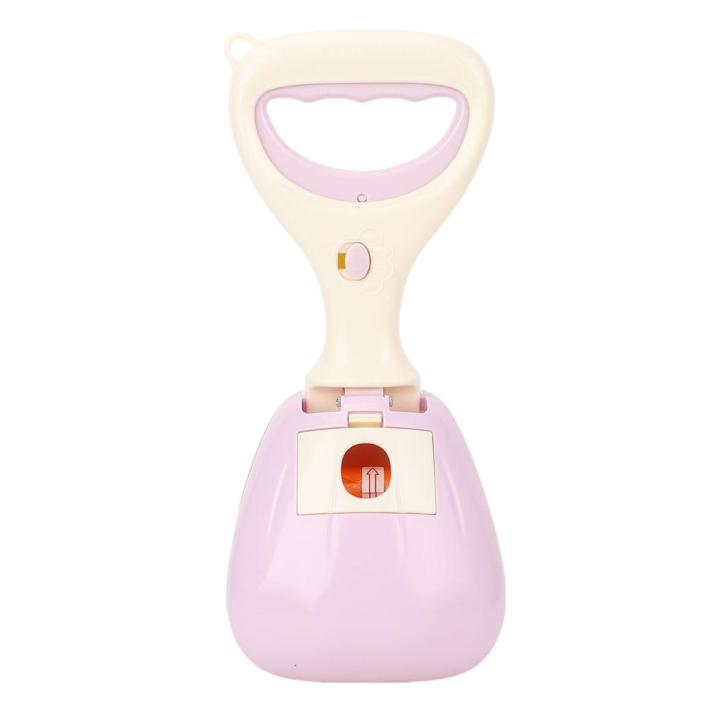 Portable Dog Pooper Scooper Ergonomic Handle Pet Travel Waste Pick Up Poop Scoop with Bag