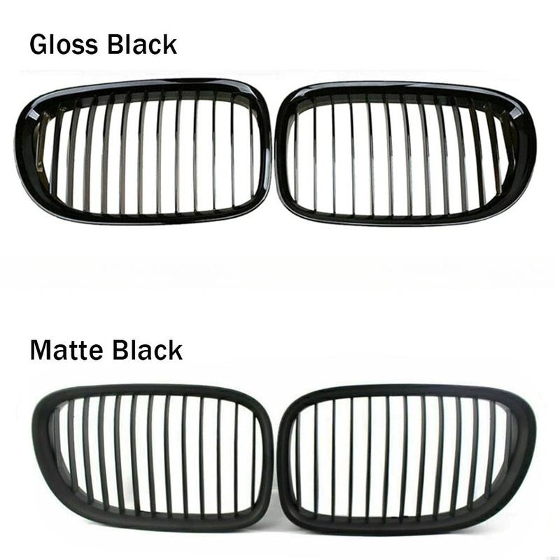 For BMW 7 Series 4-Door Sedan F01 F02 F03 F04 760Li 750Li 750i 2009-15 Front Kidney Bumper Racing Grille Mesh Single Line Grill