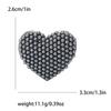 Модная жемчужина Маленькая брошь в виде сердца Niche Premium Heart Pin Женская одежда Аксессуары Корсаж