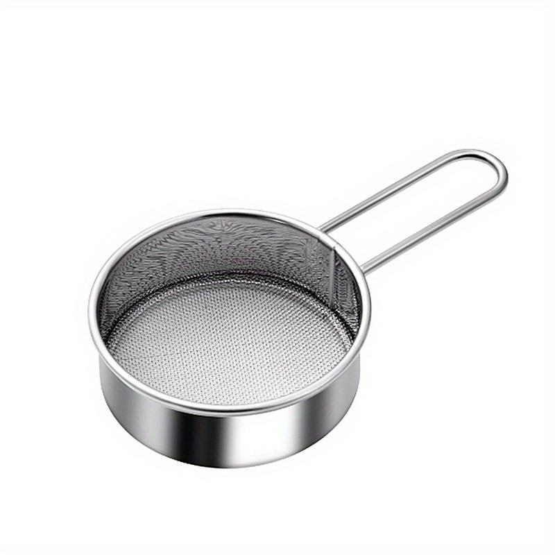 Мини-сито из нержавеющей стали для муки, торт, десерт, кофе, сахарная пудра, какао-порошок, разбрызгиватель, ситечко для выпечки
