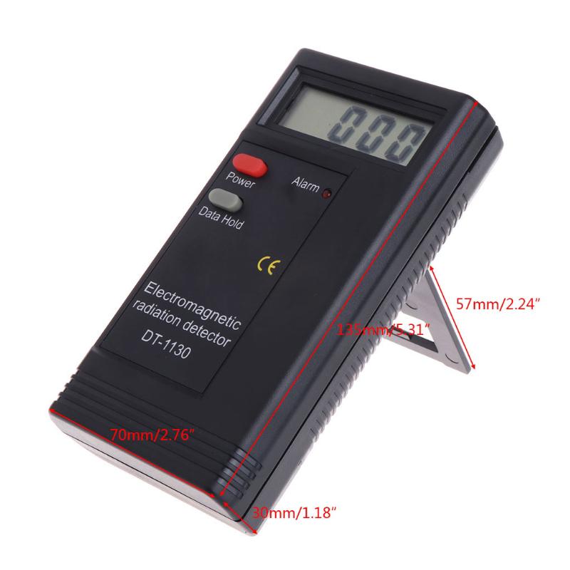 Electromagnetic Radiation Detector Lcd Digital Emf Meter Dosimeter Tester Dt1130
