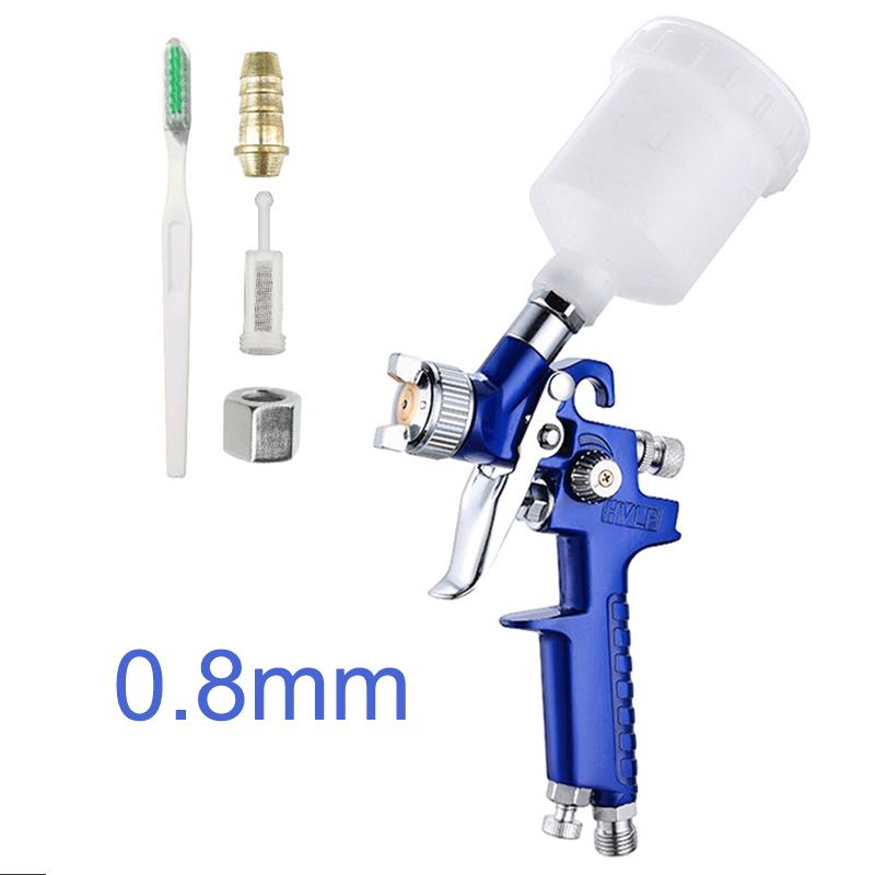 Paint Spray Gun H-2000 Airbrush Professional Mini Spray Gun 0.8/1.0mm Nozzle Spray Gun for Cars Pneumatic Tool DIY Spraying