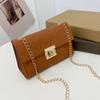 Маленькая квадратная сумка женская сумка на плечо женская сумка-цепочка ромбовидной формы