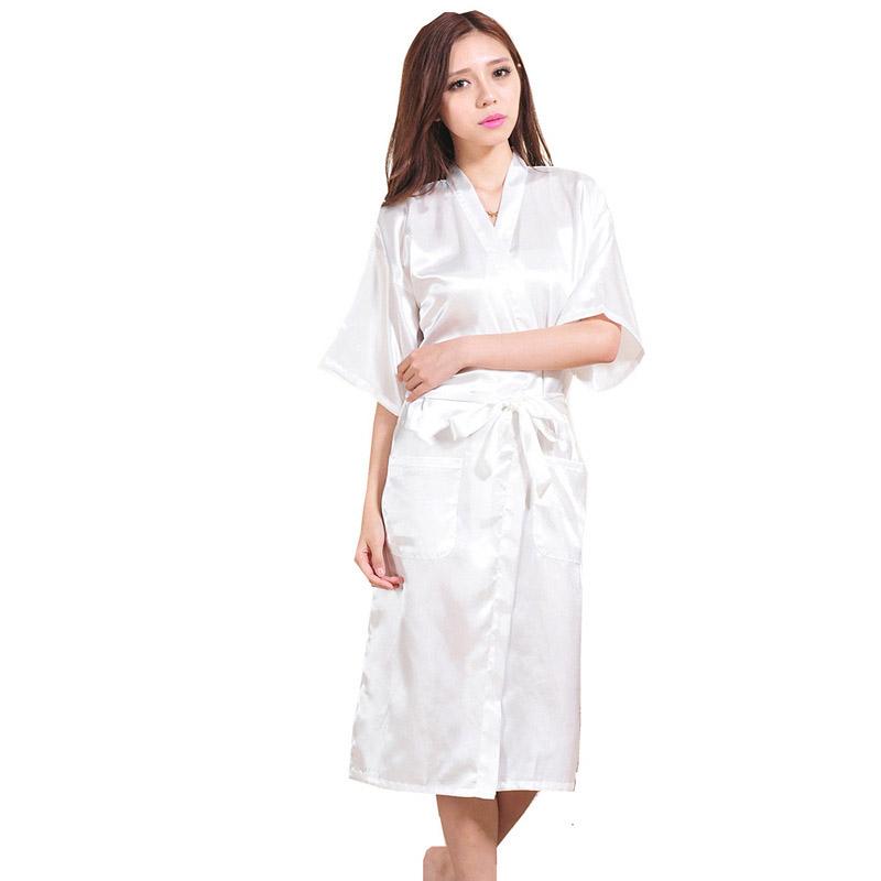 Шелковый халат в принтом фламинго