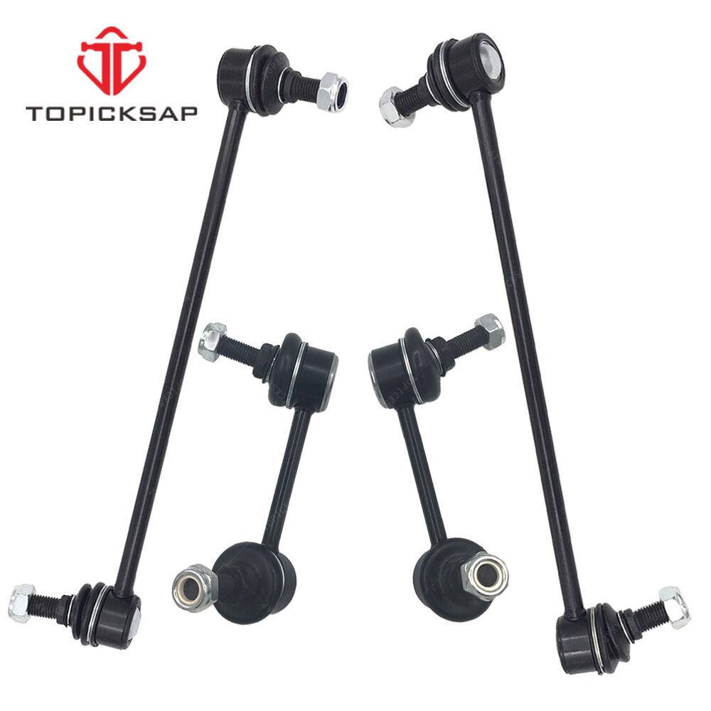 TOPICKSAP 4pcs Front Rear Left Right Stabilizer Sway Bar Link Set for Nissan Altima Maxima Murano 2007 - 2012 2013 2014