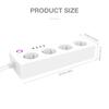 Melery Tuya Wifi Smart Power Strip EU US Brazil UK Austrial Plug Socket USB Charge Outlet Remote by Alexa Dot Google Home Office