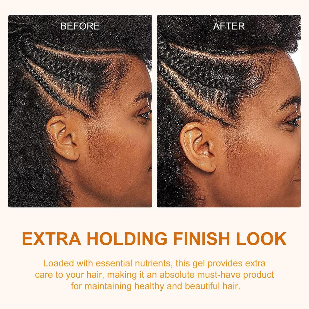 Гель для волос Увлажняющий Стайлинг Сломанные волосы Завершение Сильная укладка Гель для волос Желе Клей