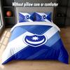 Дизайн Portsmouth FC Комплект постельного белья 1 пододеяльник + 2 наволочки Мягкое дышащее домашнее постельное белье