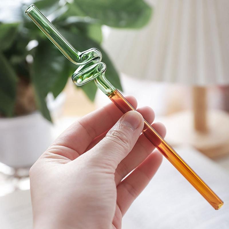 Прекрасные трубочки для смешивания кофе, многоразовые спиральные трубочки и скручивающиеся дизайнерские подарки для домашней вечеринки, кухонные принадлежности