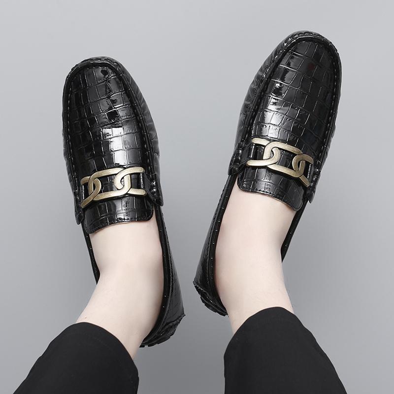 Женские удобные туфли на плоской подошве, мужские мокасины, лоферы, туфли для вождения, повседневные, без застежек, унисекс, большие размеры, фиолетовые, черные, зеленые, синие, кожаные туфли